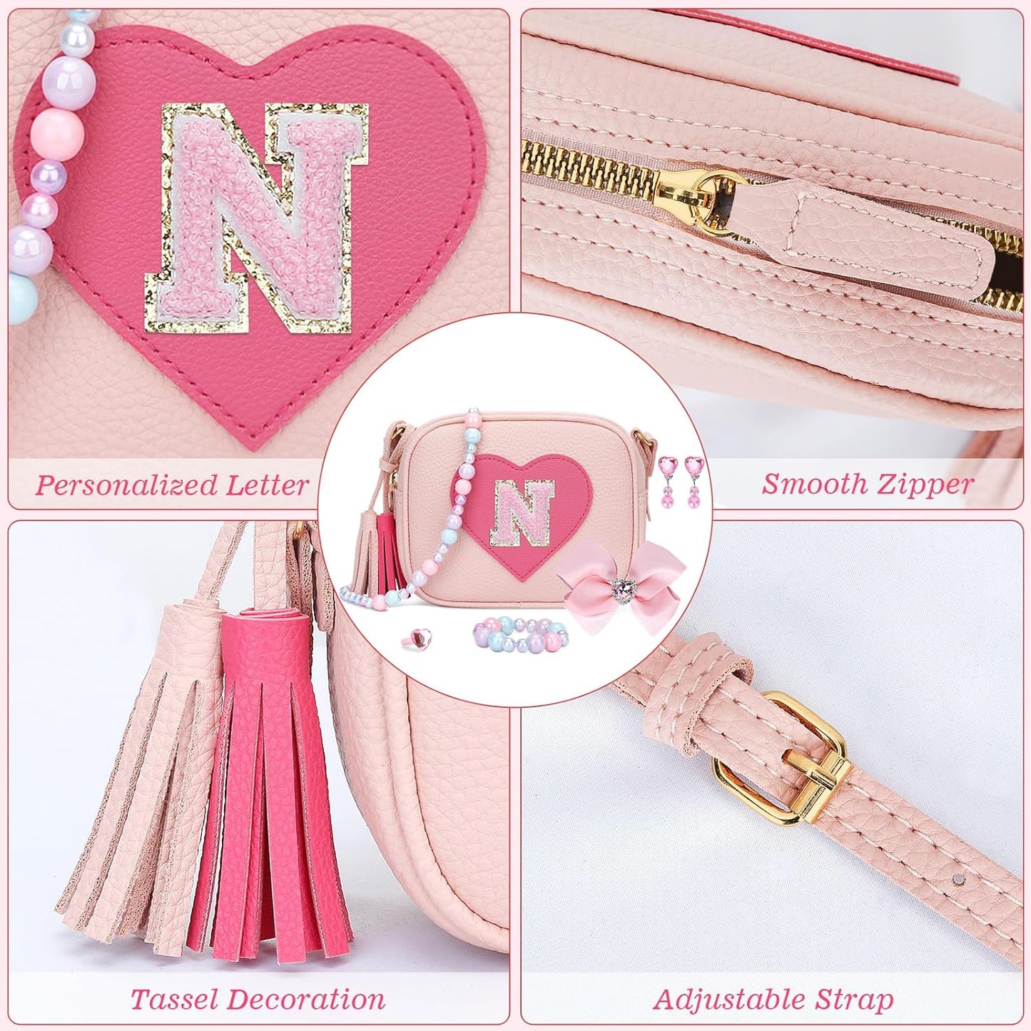 Girls Dress Up Purse & Jewelry Set