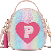 Girls Heart Crossbody Bag (Small)