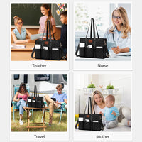 Large Water-Resistant Tote Bag