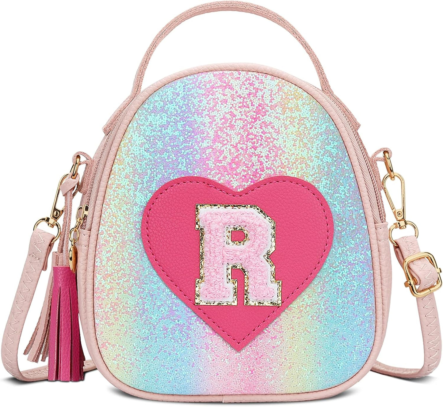 Girls Heart Crossbody Bag (Small)