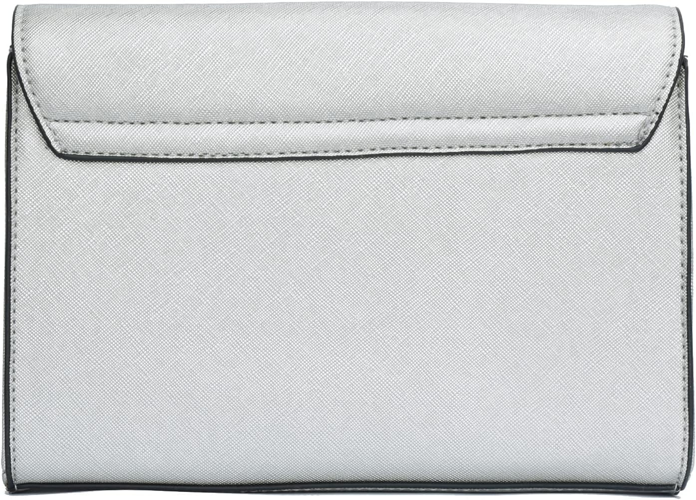 Faux Leather Envelope Clutch