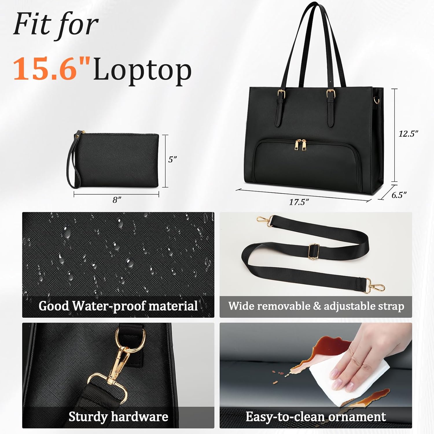 Laptop & Lunch Work Tote Bag