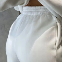 Women's Autumn/Winter New Solid Color Hoodie Set