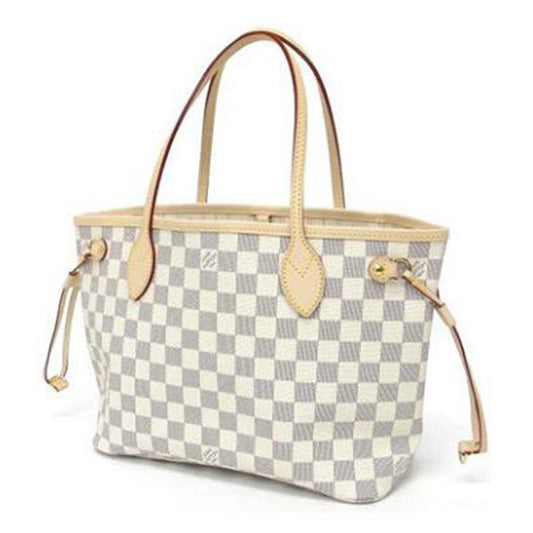 N51110 Neverfull PM Shoulder Bag Damier Azur Canvas