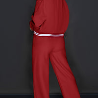 Women's Solid Color Polyester Suit