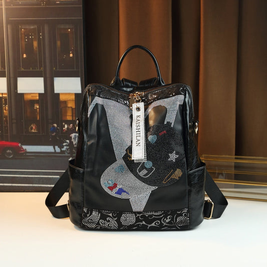 Large Capacity Western Laptop Backpack