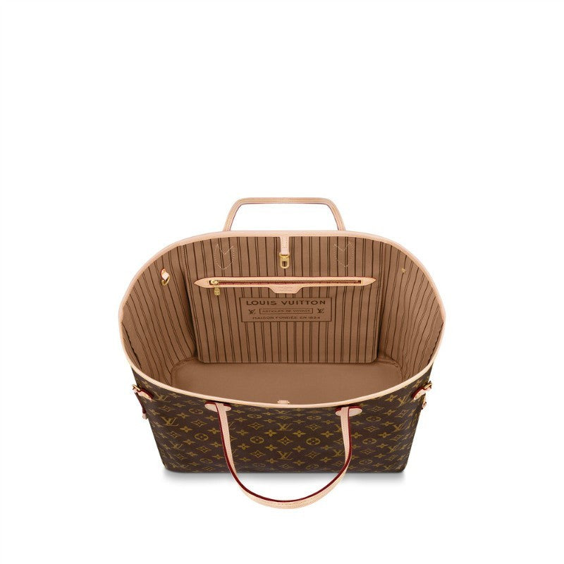 Monogram Canvas Neverfull GM M40990 Beige
