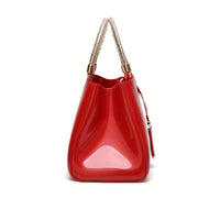 Fashion Patent Leather Handbag