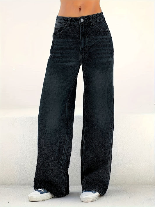 Women's Mid-Waist Jeans