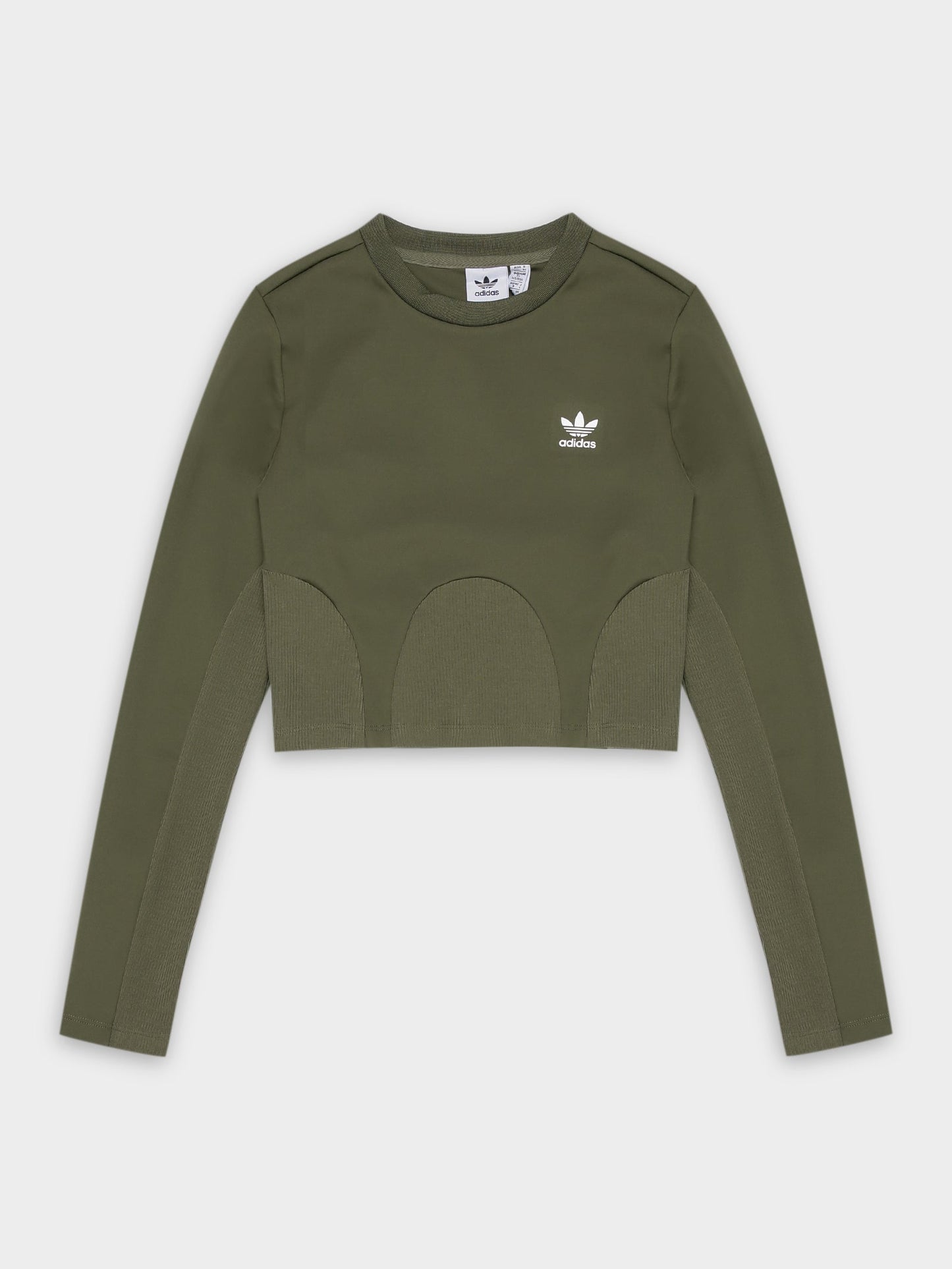 Adidas Rib Long Sleeve Top