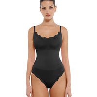 Seamless Laced Thong Bodysuit