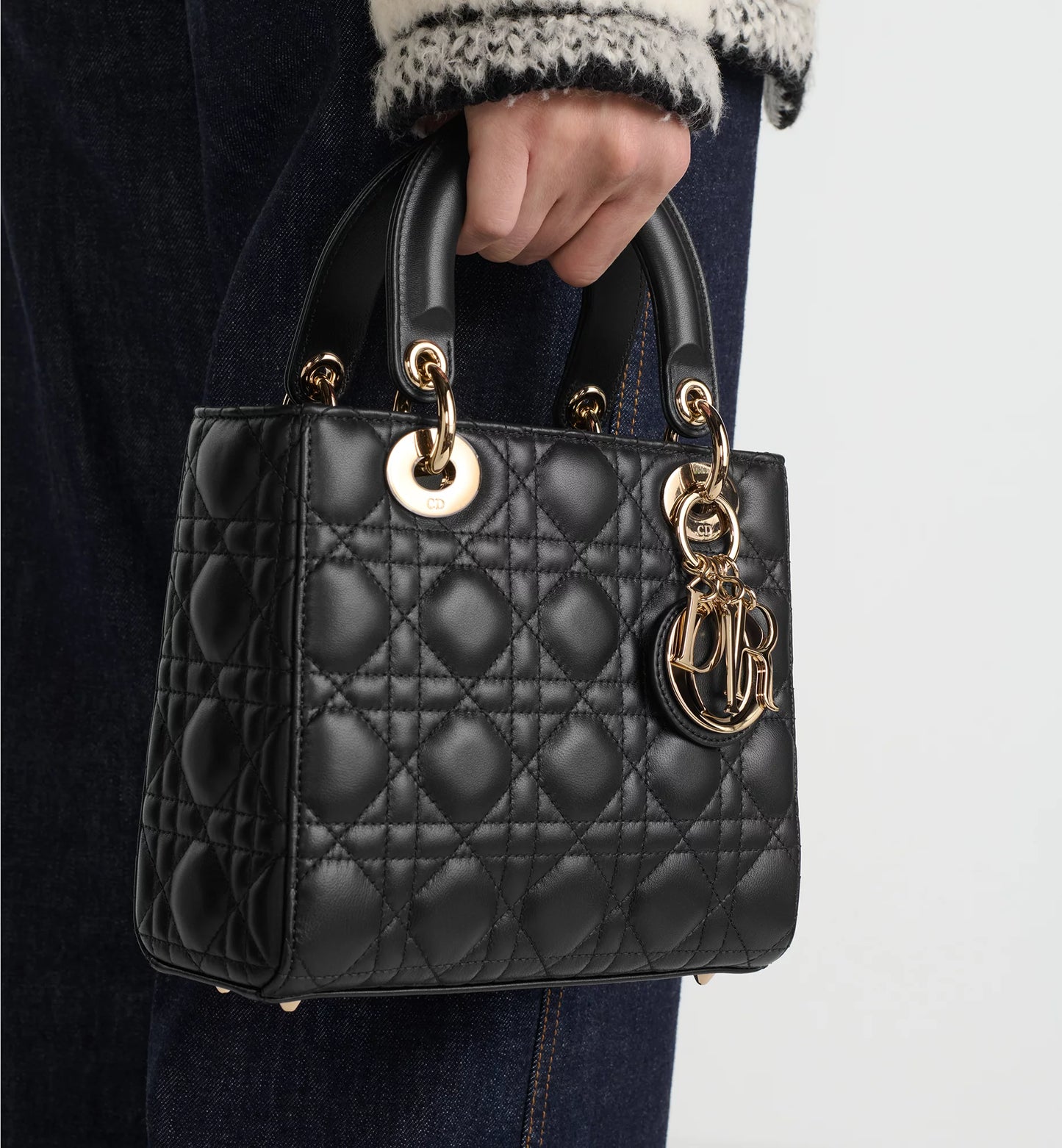 Small Lady Lambskin ABCDior Bag