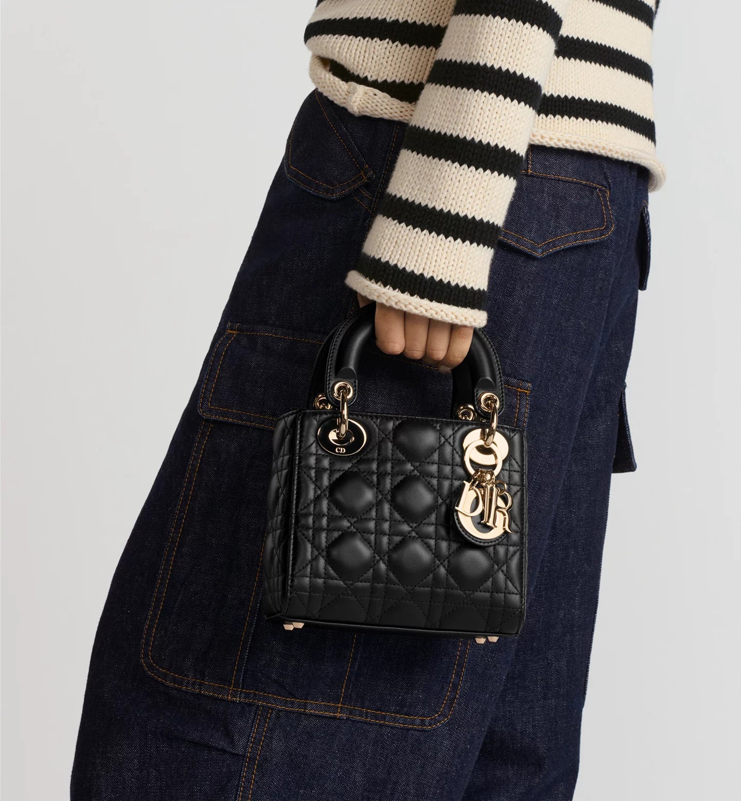 Mini Lady Lambskin Bag