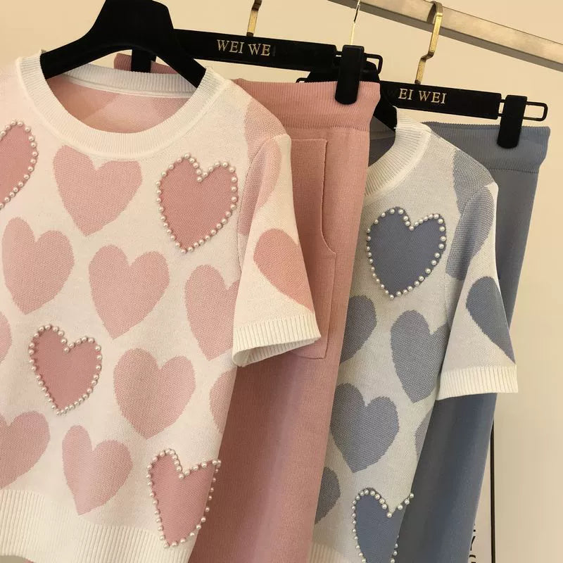 Knit Long Sleeve Co-ord Set