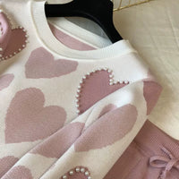 Knit Long Sleeve Co-ord Set