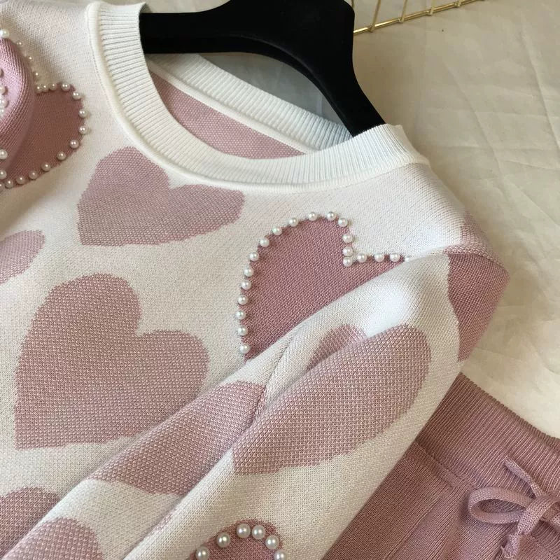 Knit Long Sleeve Co-ord Set