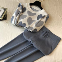 Knit Long Sleeve Co-ord Set