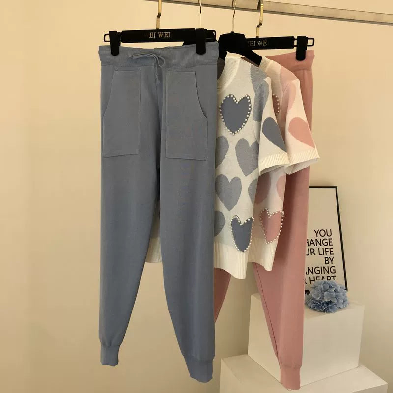 Knit Long Sleeve Co-ord Set