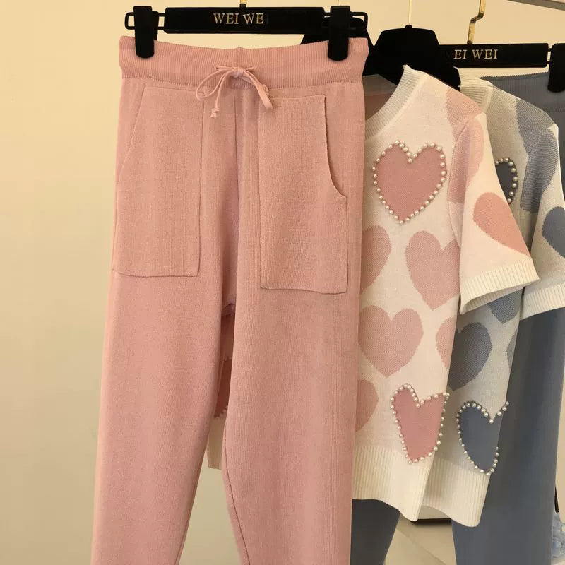 Knit Long Sleeve Co-ord Set
