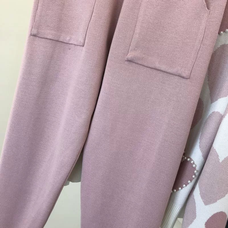 Knit Long Sleeve Co-ord Set