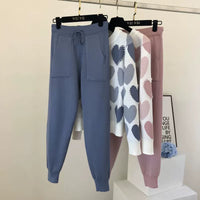 Knit Long Sleeve Co-ord Set