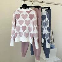 Knit Long Sleeve Co-ord Set