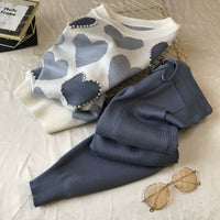 Knit Long Sleeve Co-ord Set