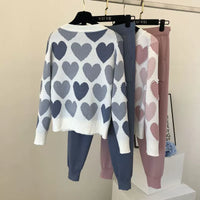 Knit Long Sleeve Co-ord Set