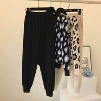 Leopard Pullover & Skinny Pants Set