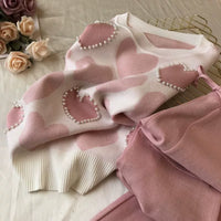 Knit Long Sleeve Co-ord Set