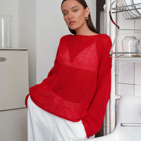 Lightweight Hollow Horn Sleeve T-Shirt