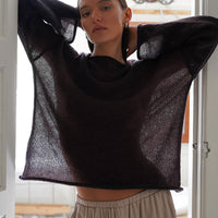 Lightweight Hollow Horn Sleeve T-Shirt