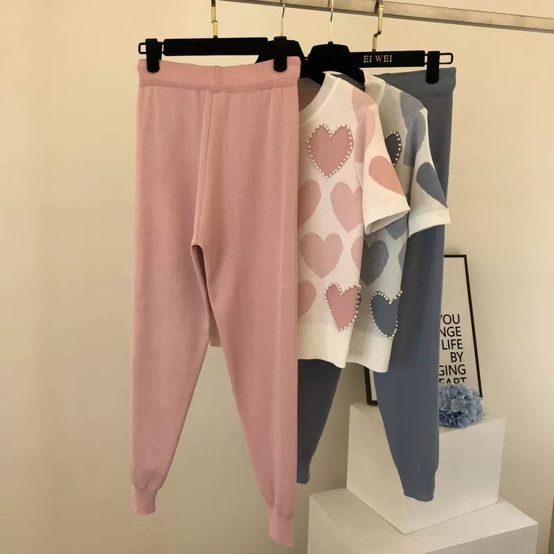 Knit Long Sleeve Co-ord Set