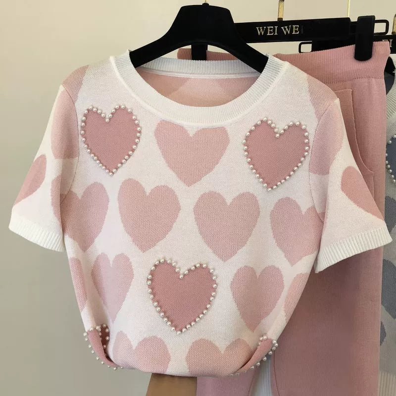 Knit Long Sleeve Co-ord Set