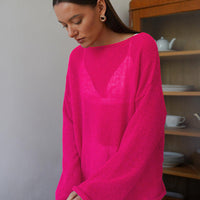 Lightweight Hollow Horn Sleeve T-Shirt