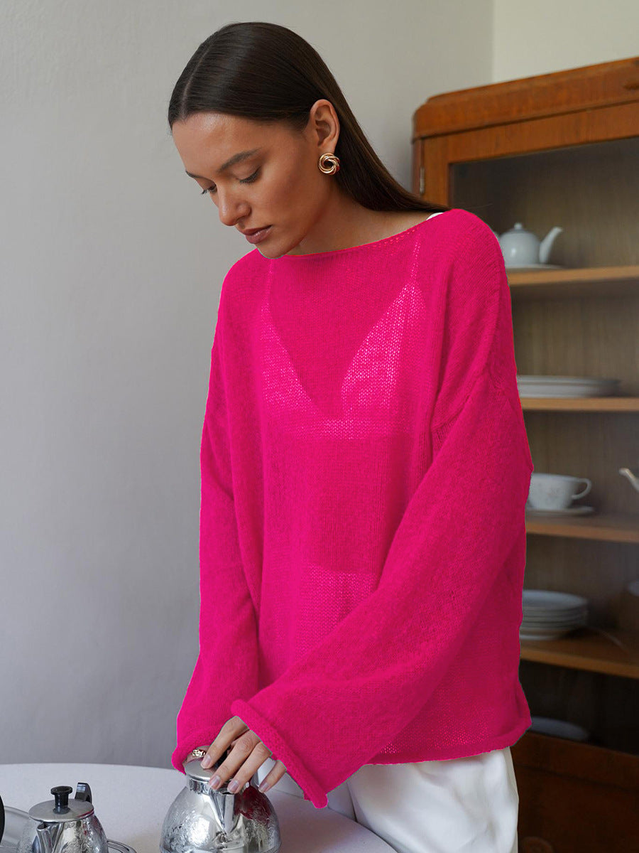 Lightweight Hollow Horn Sleeve T-Shirt