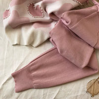 Knit Long Sleeve Co-ord Set