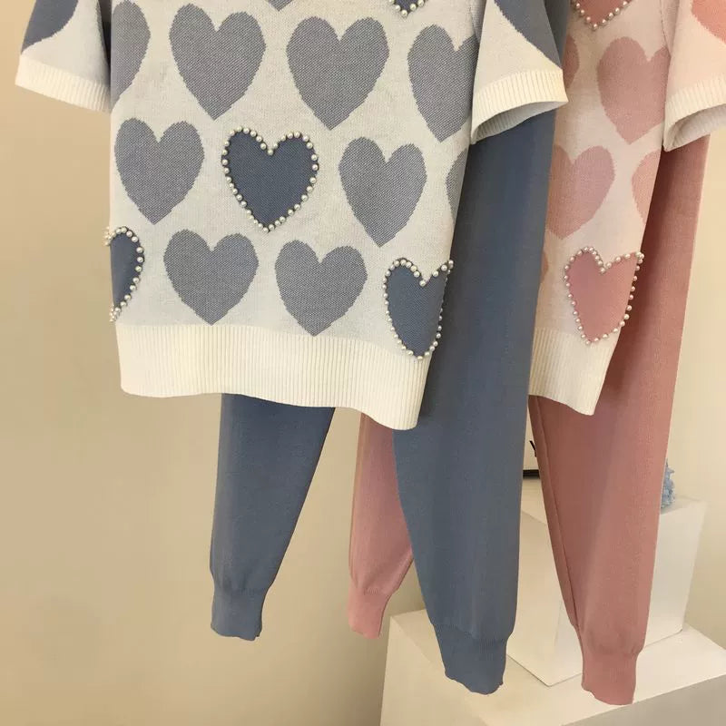 Knit Long Sleeve Co-ord Set