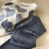 Knit Long Sleeve Co-ord Set