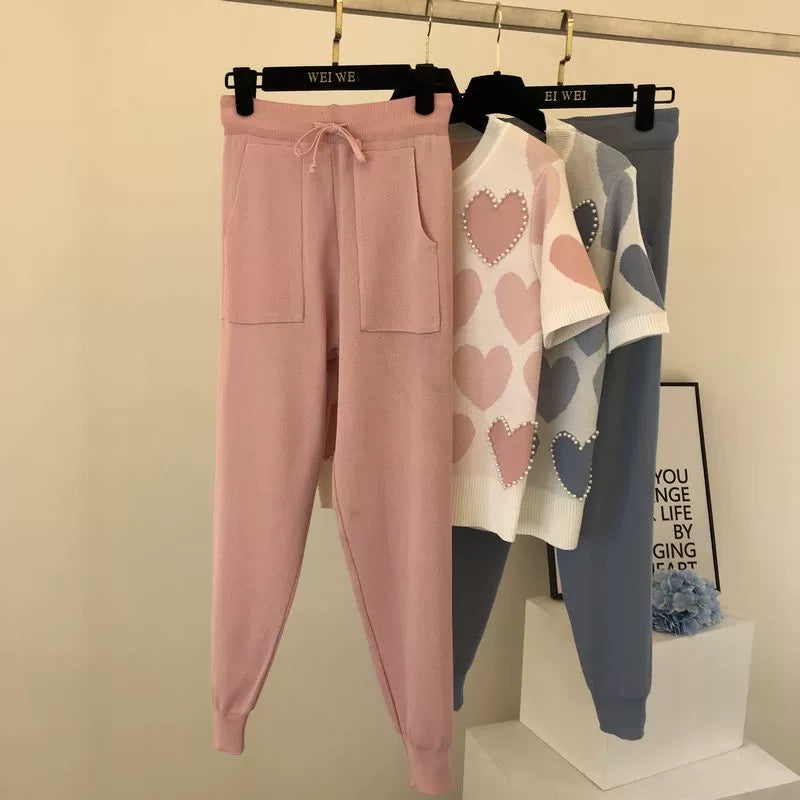 Knit Long Sleeve Co-ord Set