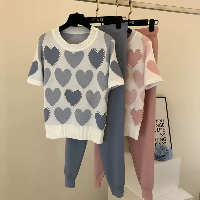 Knit Long Sleeve Co-ord Set