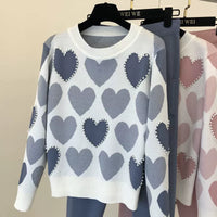 Knit Long Sleeve Co-ord Set