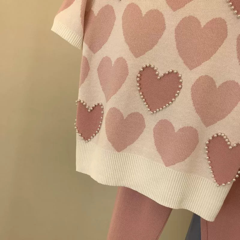 Knit Long Sleeve Co-ord Set