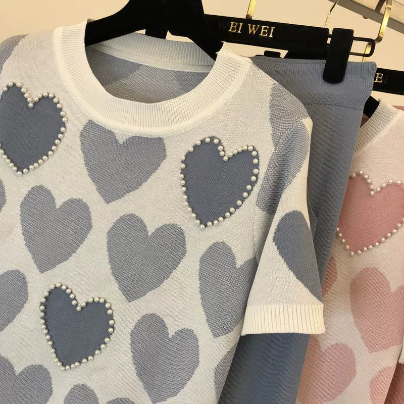 Knit Long Sleeve Co-ord Set