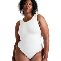 Round Neck Thong Bodysuit