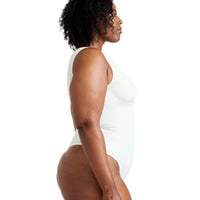 Round Neck Thong Bodysuit