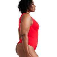 Round Neck Thong Bodysuit