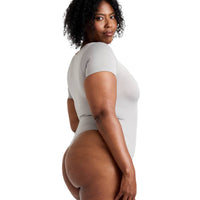 Square Neck Thong Bodysuit