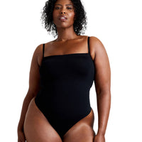 Strapless Thong Bodysuit