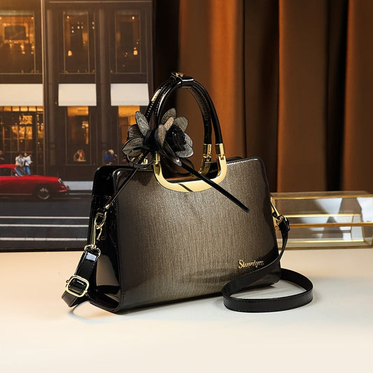 Vintage Women's Large Convertible Crossbody Handbag